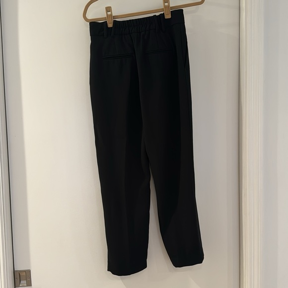 Black Pleated Trousers Size S Zara - Picture 6 of 7